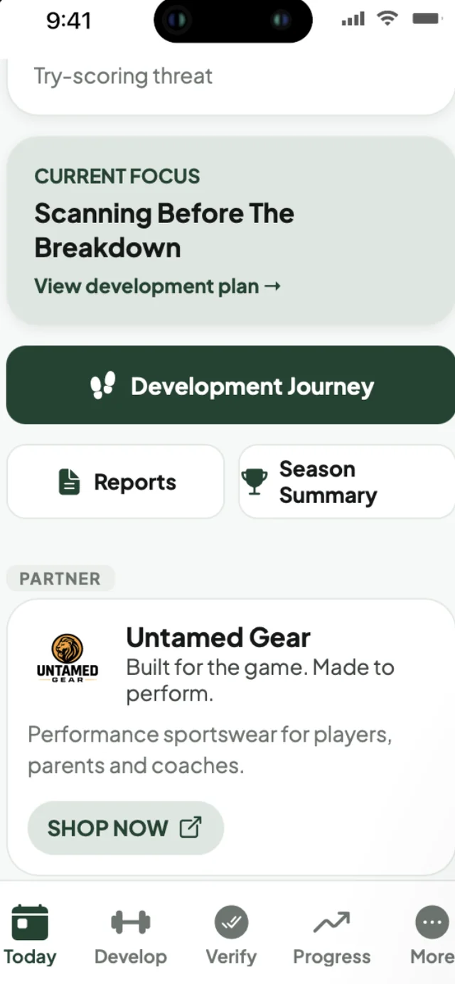 Parent app placement
